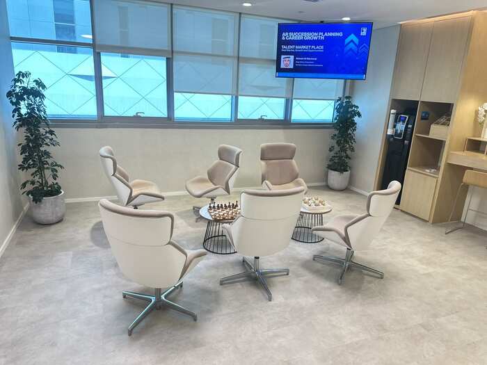 Executive Lounge Seating Area Flooring